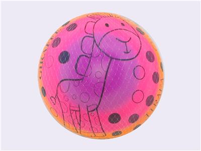 9-INCH GIRAFFE RAINBOW BALL - OBL10433495