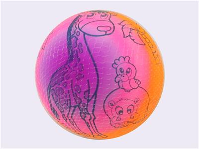 9-INCH GIRAFFE RAINBOW BALL - OBL10433498