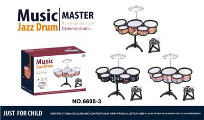 实色爵士鼓5鼓套装 - OBL10433553