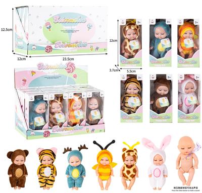 4寸实身睡眠娃娃带4声IC（12只装） - OBL10436985
