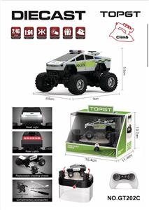 1:64合金遥控车+迷你遥控器+展示盒+单只装展示盒 - OBL10441033