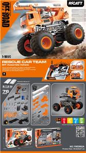 STEM科教拼装
大脚怪遥控车             高空救援车
76pcs - OBL10441143