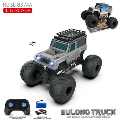 1：6卫士大脚怪遥控越野车

银灰色单色 - OBL10441456
