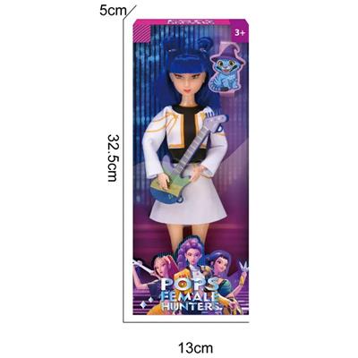 K-POP 猎魔女团动画版11.5寸12关节实身Rumi鲁米打歌芭比带武器 - OBL10441990