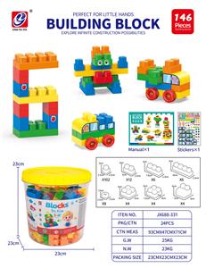 益智玩具 146PCS 积木 - OBL10442390