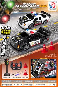 1：16PET/PVC透光车壳       皮卡四通 遥控警车(27MHz) - OBL10442448