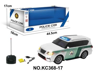 1:12酷路泽四通遥控警车2.4G - OBL10442733