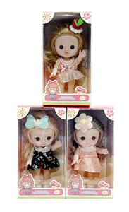 新品潮玩爆款美乐蒂萌娃8寸搪胶娃娃3款混装 - OBL10443161