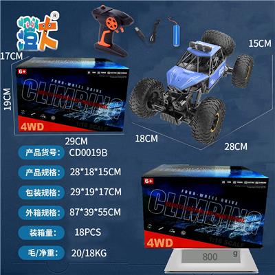带灯28厘米四驱合金攀爬车 - OBL10444328