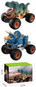 恐龙造型，1:24比例，2WD，2.4G遥控

2种车壳，默认单色装，可混色 - OBL10444822
