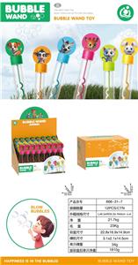 圆形动物泡泡小吹棒25ml （48PCS/盒） - OBL10445581