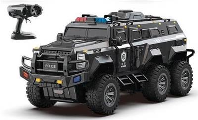 油门全比例7通道遥控车1:6六轮六驱剑齿虎特警装甲车 - OBL10447965