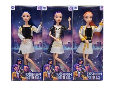 K-POP 猎魔女团动画版11.5寸12关节实身摇滚芭芘 - OBL10451136