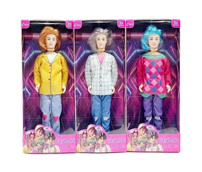 K-POP 猎魔男团动画版  11.5寸实身男人猎魔乐队三人随机混装 - OBL10451147