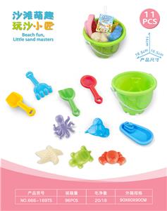 城堡桶配沙滩配件配小船(11)PCS - OBL10452257