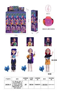 12寸 展示盒 盲盒 12只装【实身肥童11关节 带灯光 音乐身体 单人装加动物】K-POP猎魔女团 鲁米 米拉 佐伊 娃娃系列 - OBL10452918