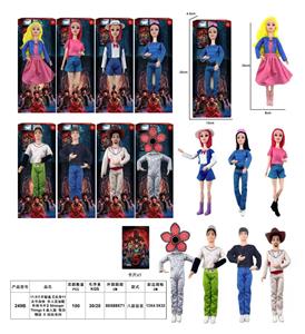 11.5寸开窗盒【实身11关节身体 单人装加配件和卡片】Stranger Things 5 真人版 怪奇物语 5 娃娃系列 - OBL10452950