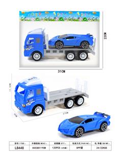 惯性警车拖头带惯性跑车 - OBL10453575