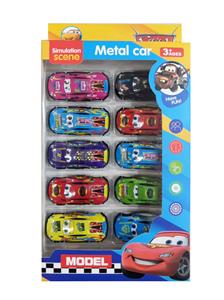 赛车惯性合金车10PCS - OBL10453885