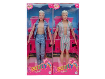 2023真人电影版11.5寸男人活手实身BarBie明星芭比  2款混装 - OBL10454587