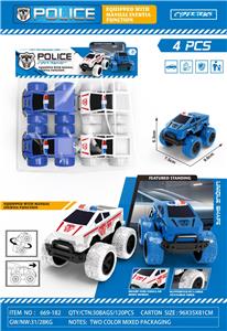 惯性越野特技特斯拉警车 - OBL10454736