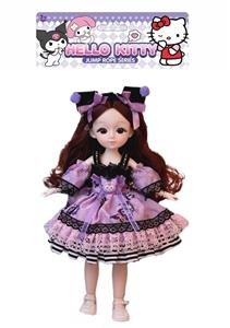 第2代高档12寸12关节6D眼真眼珠酷洛米美少女 - OBL10454948