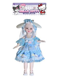 第2代高档12寸12关节6D眼真眼珠酷洛米美少女 - OBL10454951