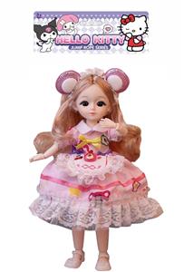 第2代高档12寸12关节6D眼真眼珠酷洛米美少女 - OBL10454953