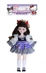 第2代高档12寸12关节6D眼真眼珠酷洛米美少女 - OBL10454956