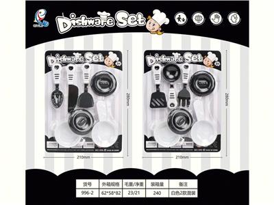 仿真餐具白色2款混装 - OBL10455917