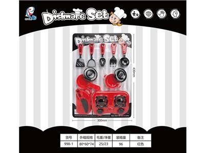 仿真餐具红色 - OBL10455922