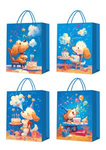四款小号烫镭射银礼品袋 - OBL10456334