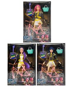 第3代 K-POP 猎魔 11.5寸12关节实身猎魔女团，带单车带吉他带手提包 - OBL10457289
