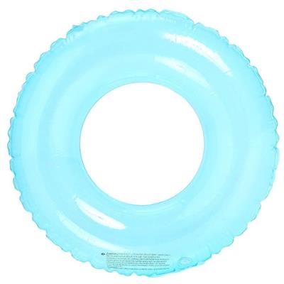 60cm（适合2-4岁）透明蓝色加厚泳圈 - OBL10457464