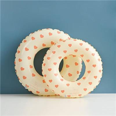 70cm（适合5-9岁）复古爱心加厚泳圈 - OBL10457515