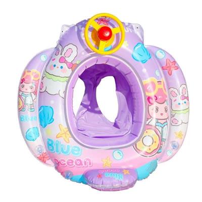 紫色女孩海绵底方向盘艇（适合1-5岁左右） - OBL10457602