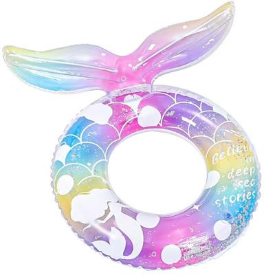 70#亮片梦幻美人鱼靠背泳圈 - OBL10457828