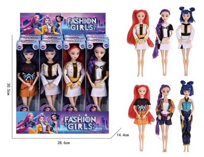 K-POP 猎魔女团真人版11.5寸9关节实身芭芘6款12PCS - OBL10458328