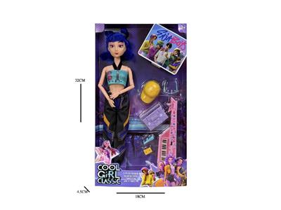 K-POP 猎魔女团动画版11.5寸12关节实身Rumi鲁米打歌芭比带吸塑配件 - OBL10459275