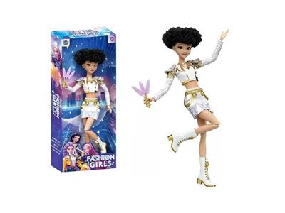 K-POP 猎魔女团动画版11.5寸12关节实身Rumi鲁米打歌芭比带武器 - OBL10459289