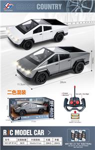 不包电 四通特斯拉遥控车带灯光
1:14遥控模型车
白+灰 - OBL10462253