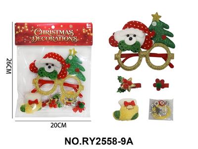 圣诞礼品饰品套装发夹随机混装 - OBL10462385