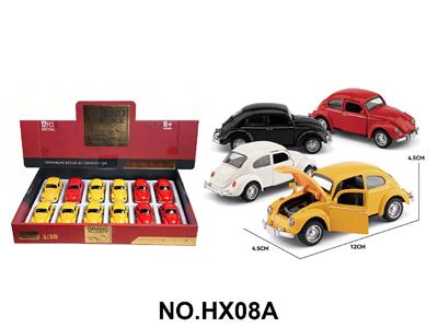 1:36 大众甲壳虫合金车（4色混装） - OBL10463484