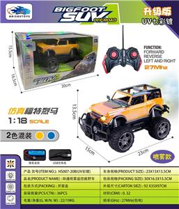 四通福特烈马真空轮喷雾仿真遥控越野车 - OBL10463804
