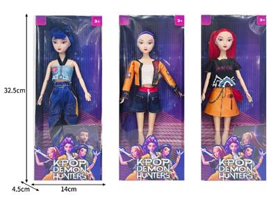 11.5寸实身11关节K-POP猎魔女团娃娃 - OBL10464265