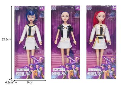 11.5寸实身11关节K-POP猎魔女团娃娃 - OBL10464276