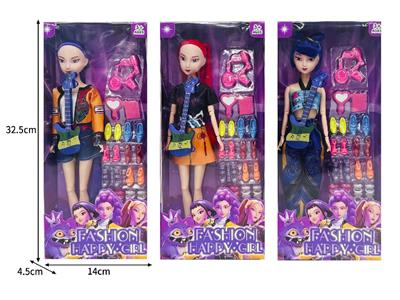 11.5寸实身11关节K-POP猎魔女团娃娃带配件 - OBL10464295