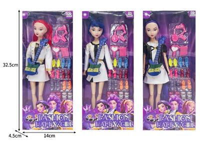11.5寸实身11关节K-POP猎魔女团娃娃带配件 - OBL10464296