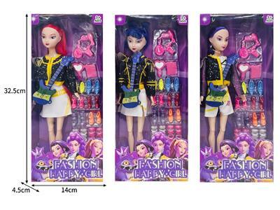 11.5寸实身11关节K-POP猎魔女团娃娃带配件 - OBL10464297