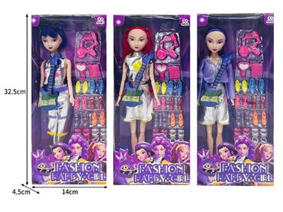 11.5寸实身11关节K-POP猎魔女团娃娃带配件 - OBL10464299